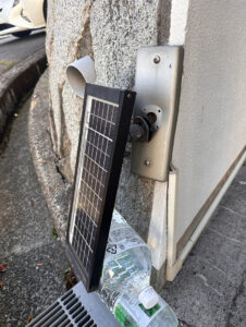 現況のソーラーパネル