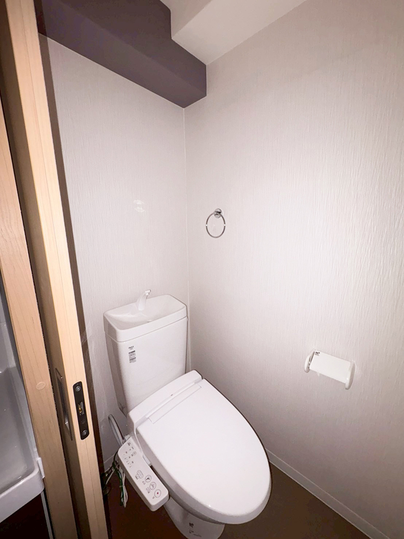 お手洗い　完了