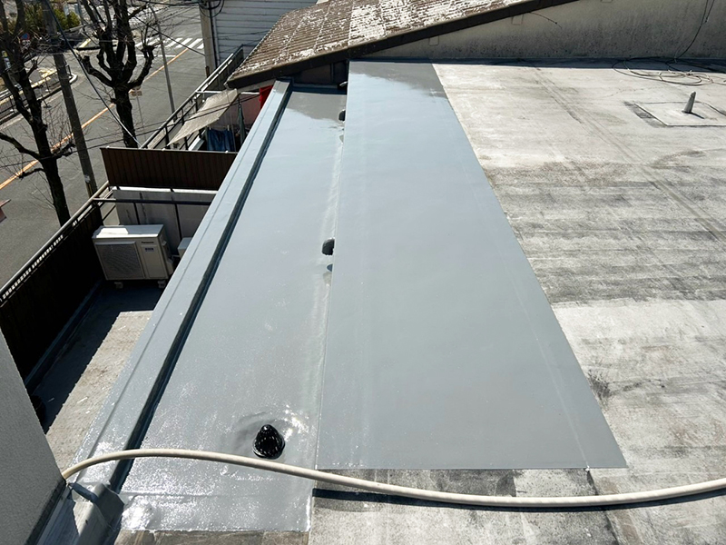 全体　防水補修完了