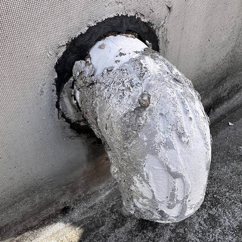 通気廻りコーキング劣化　現況