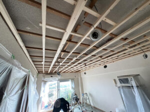 天井下地の作成