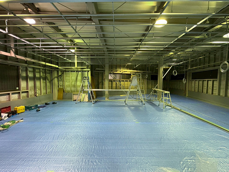 天井・壁　下地工事